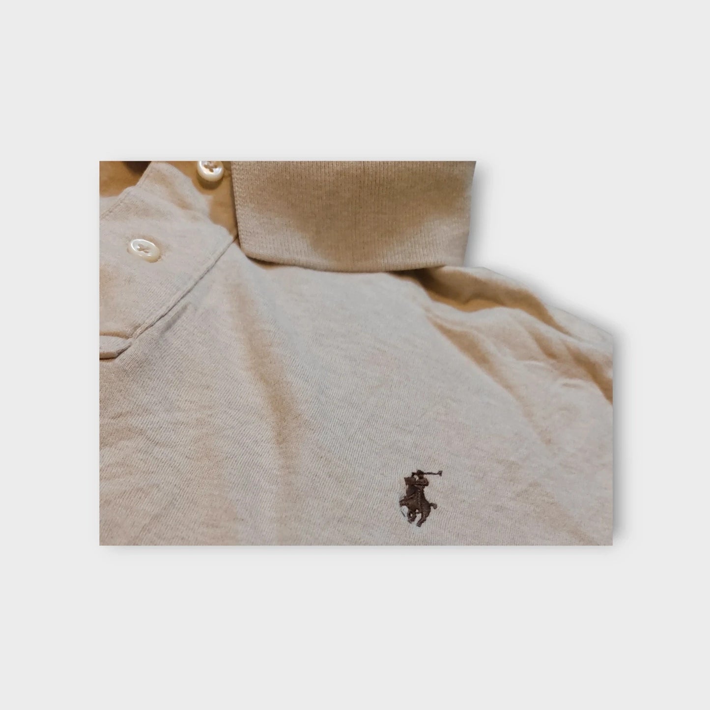 P40 Polo Ralph Lauren size M creme/ beige