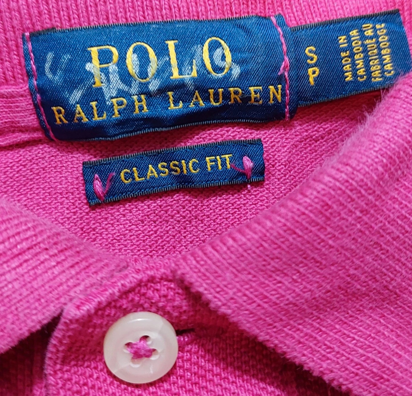 P41 Polo Ralph Lauren size S pink