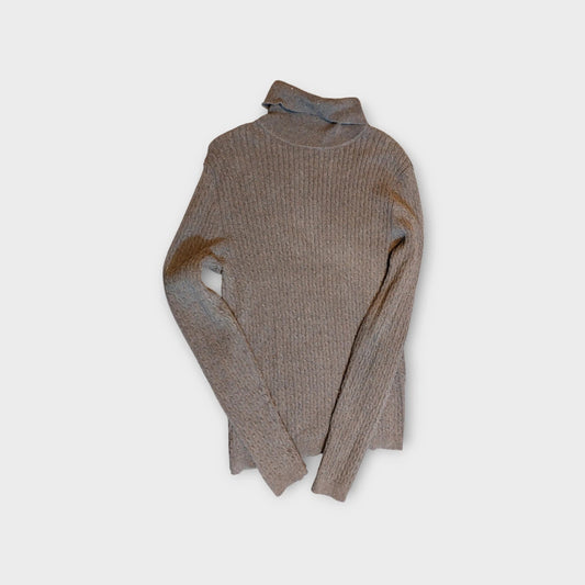 T30 Croft & Barrow sweater M brown