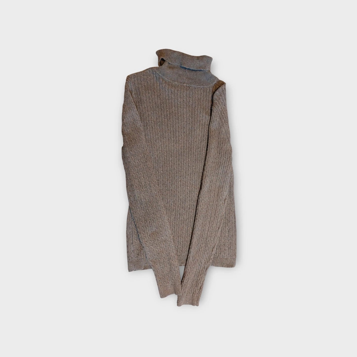 T30 Croft & Barrow sweater M brown