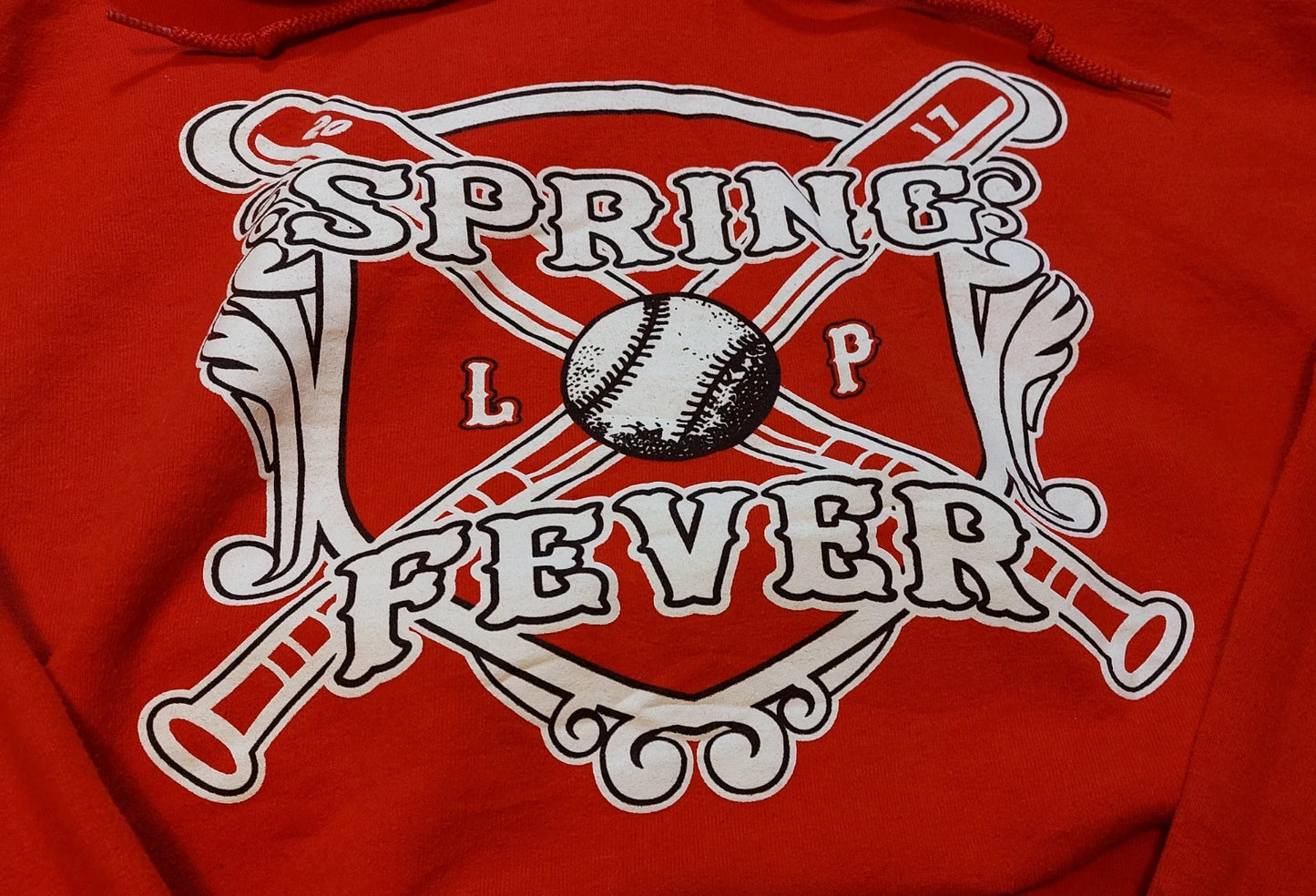 H5 Gildan/ Spring Fever hoodie M red