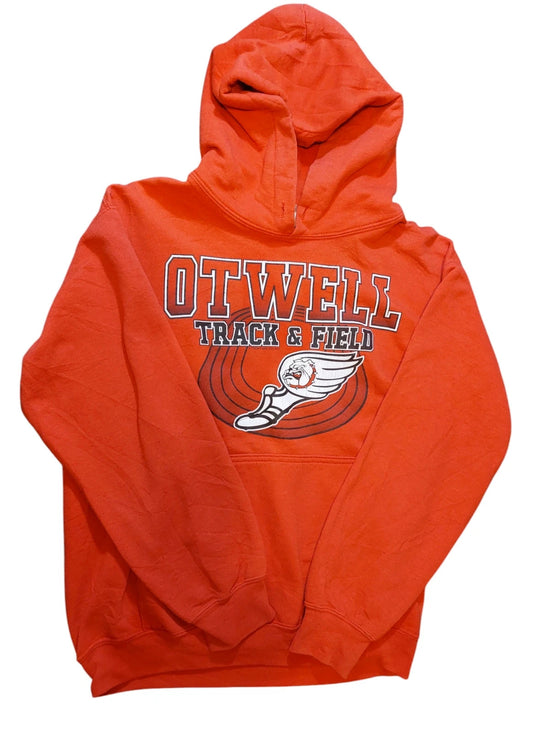 H6 Gildan/ Ottwell Track & Field hoodie S red