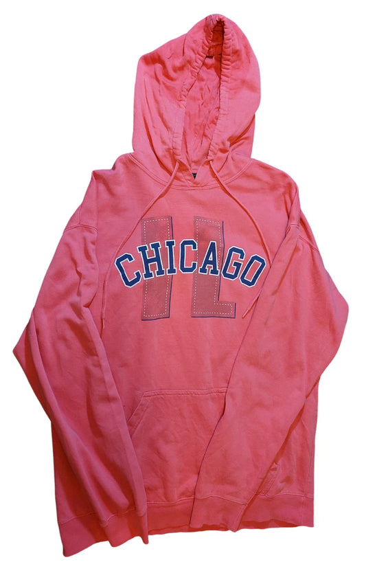 H7 Point Sportswear Chicago IL hoodie pink L