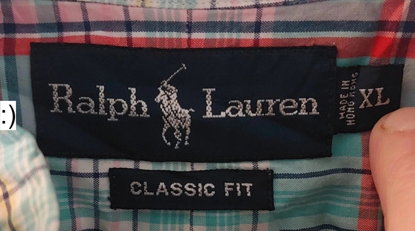 Ralph Lauren overhemd maat XL geruit