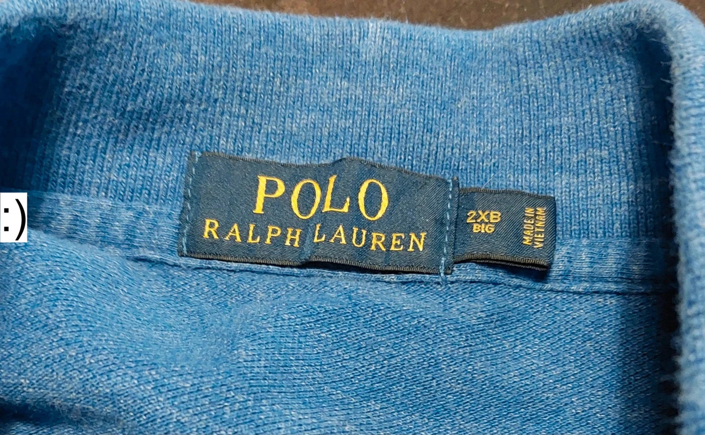 Polo Ralph Lauren maat 2XB Big blauw