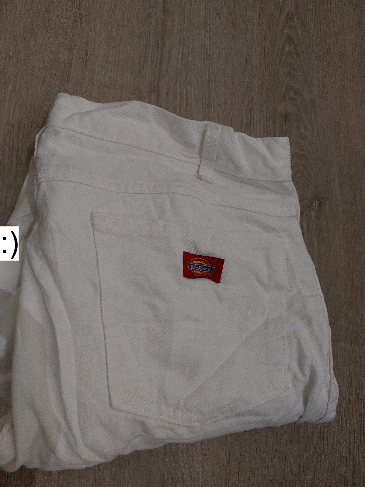 Dickies white pants 38x30