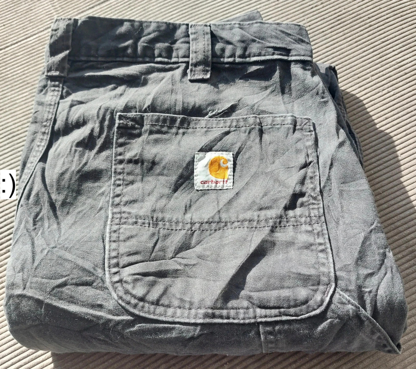 Carhartt pants black size 38x32