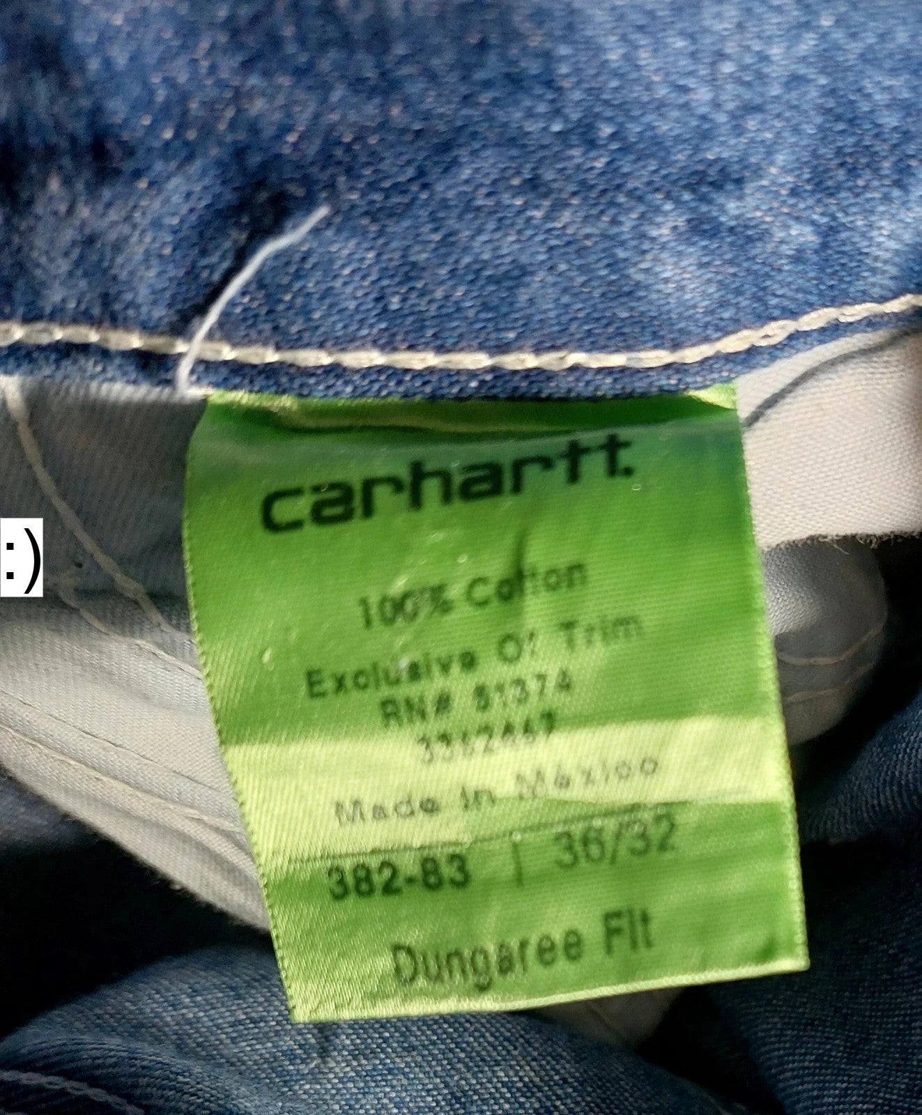 Carhartt broek 36x32