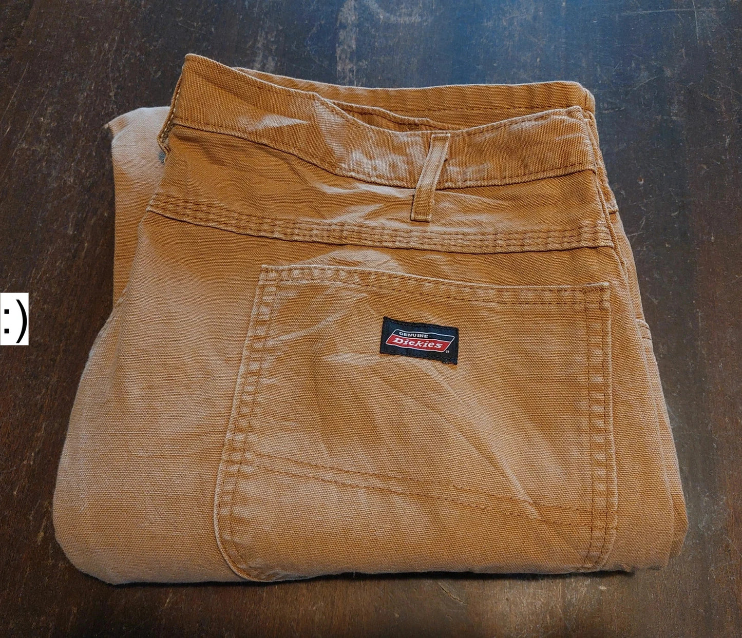 Dickies pants 38x32 bruin/ zand