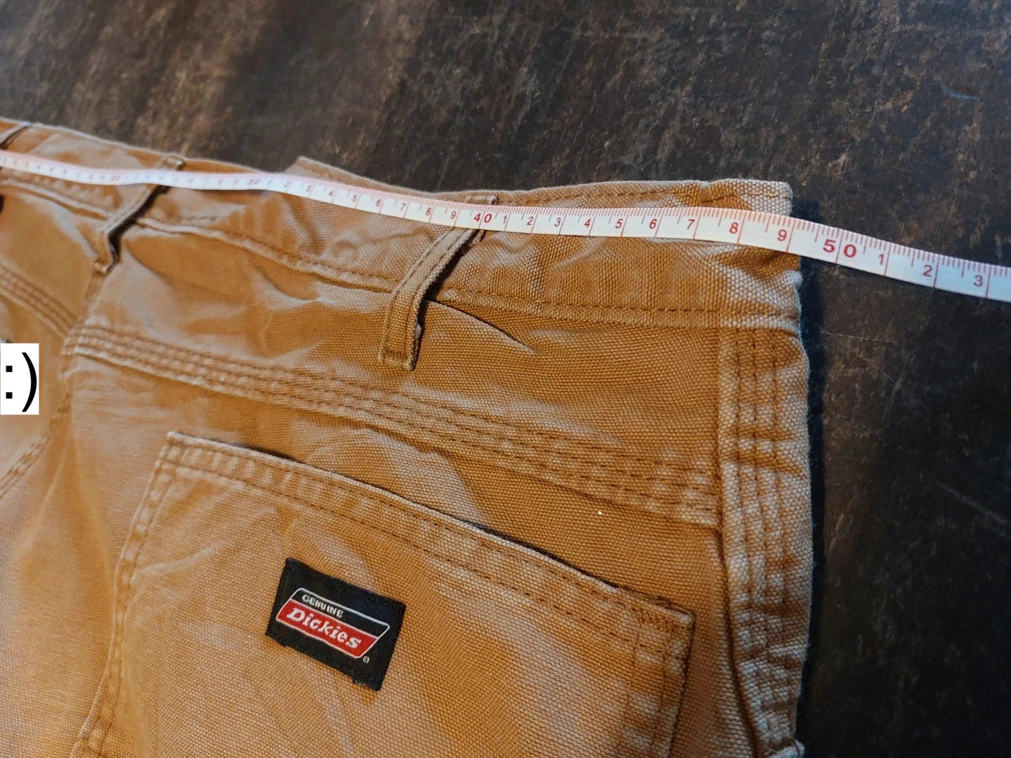 Dickies pants 38x32 bruin/ zand