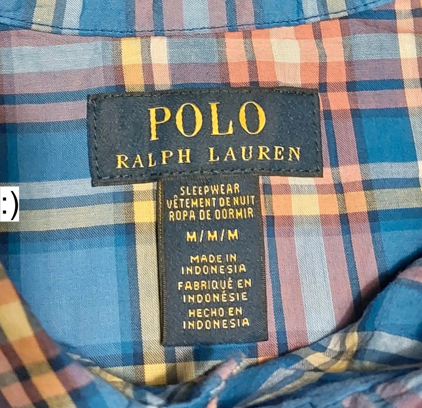 Polo Ralph Lauren overhemd maat M geruit