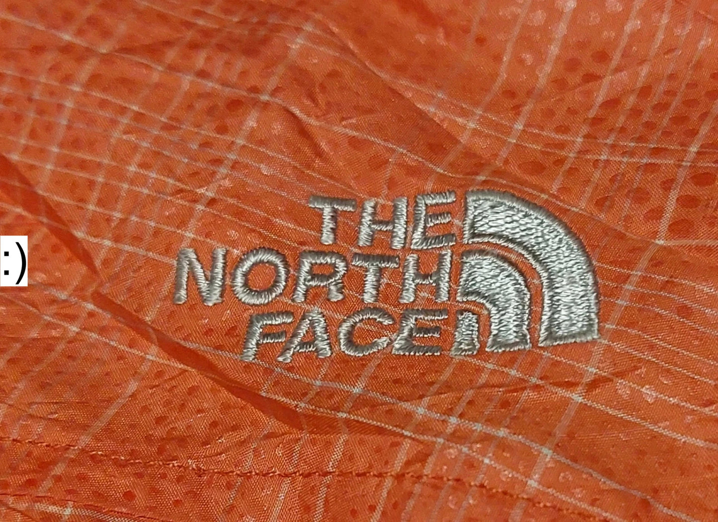 The North Face jas oranje maat L