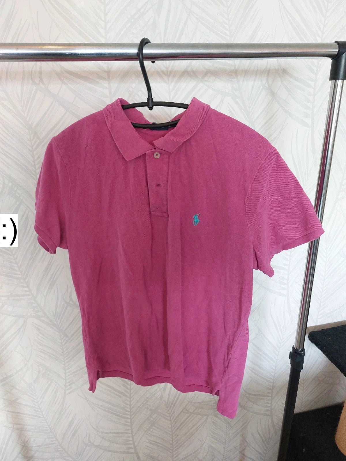 Polo Ralph Lauren roze, maat XL (kind)