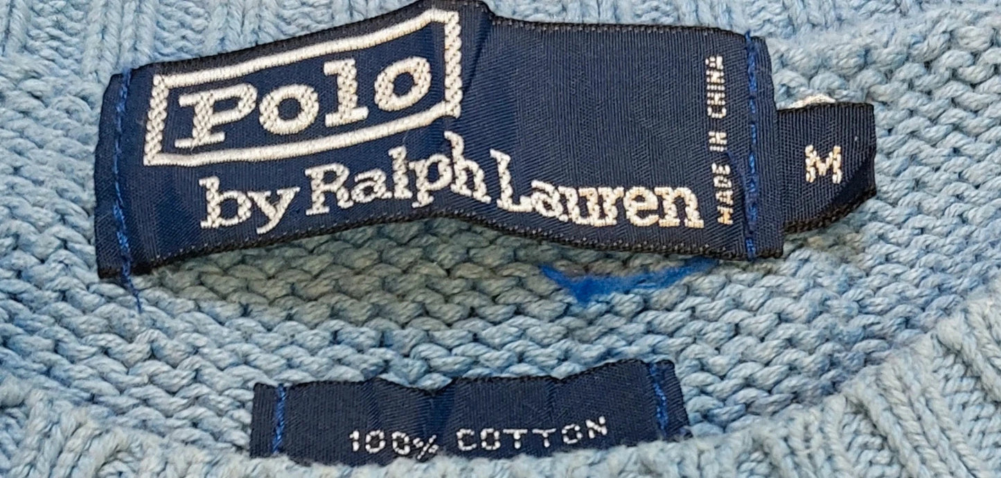 SW1 Polo Ralph Lauren sweater M light blue