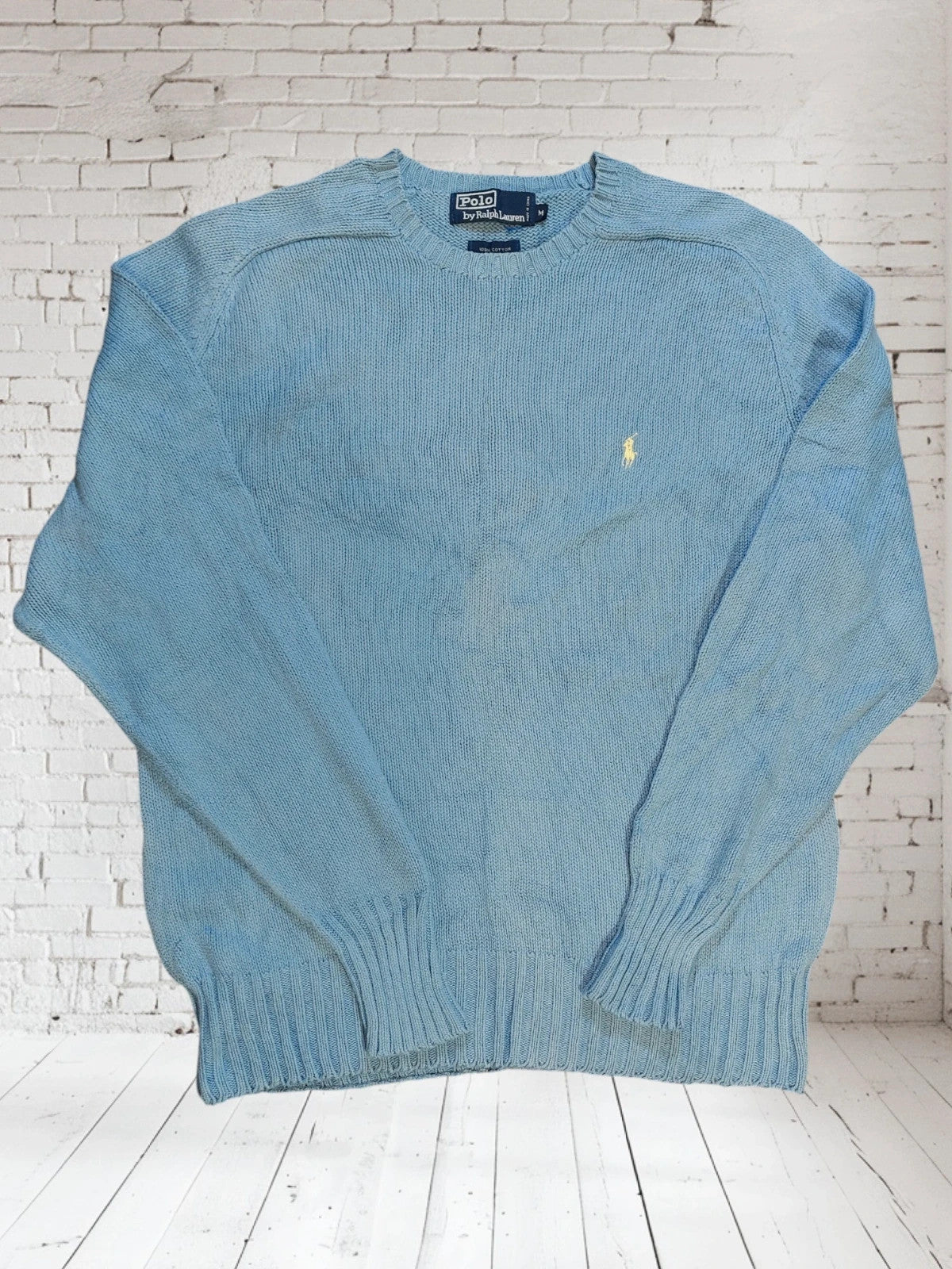 SW1 Polo Ralph Lauren sweater M light blue