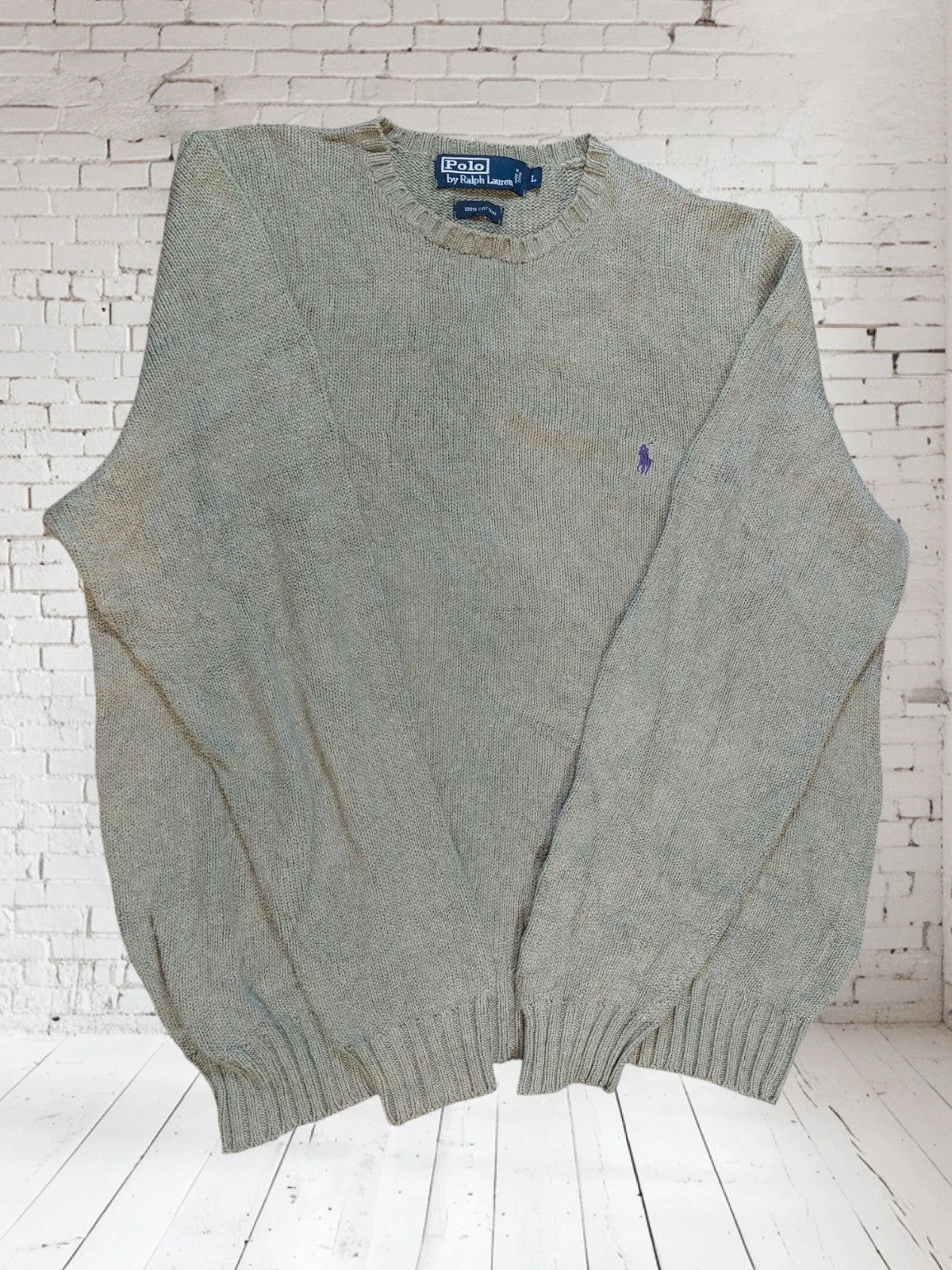 SW5 Polo Ralph Lauren sweater L green/ army