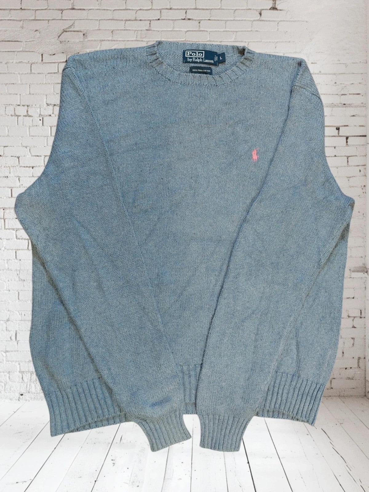 SW7 Polo Ralph Lauren sweater L light blue