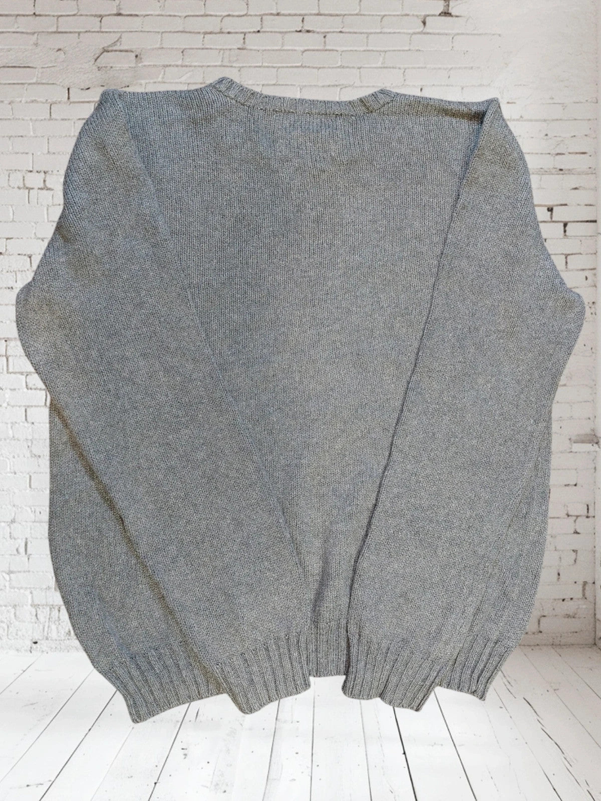 SW10 Polo Ralph Lauren knit sweater M grey