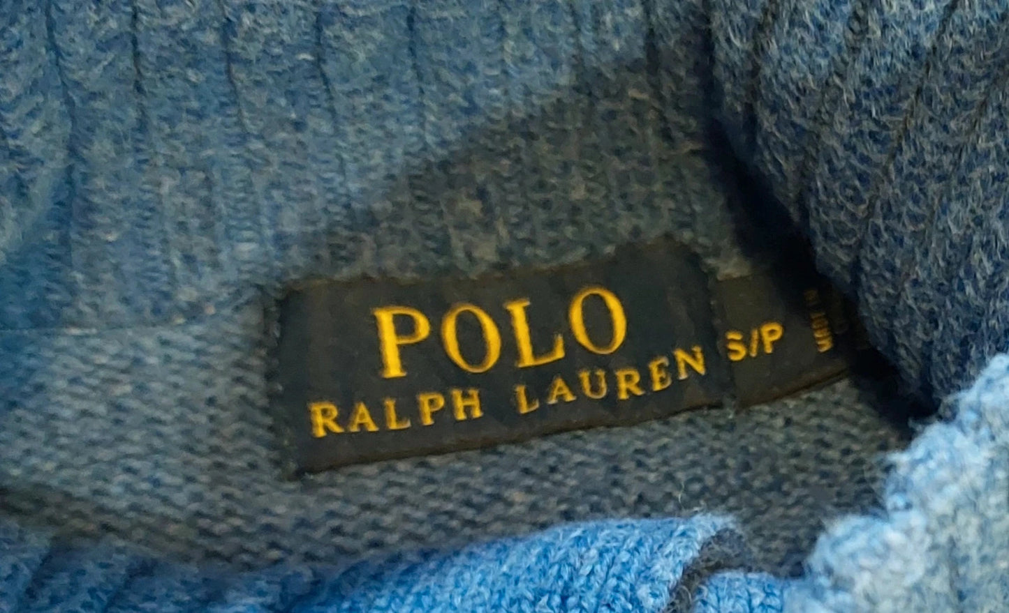 SW15 Polo Ralph Lauren sweater buttons S blue