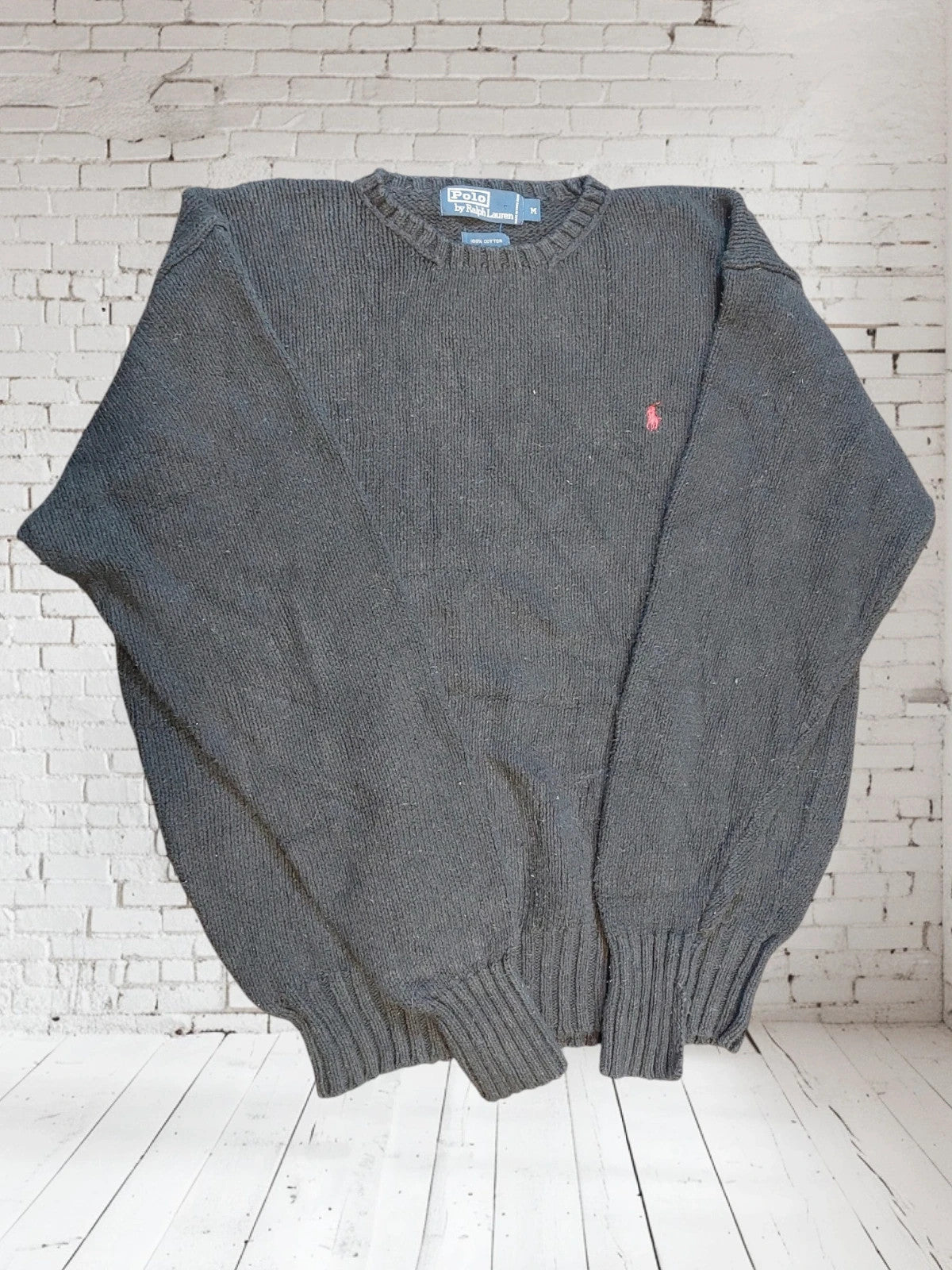 SW19 Polo Ralph Lauren sweater M black