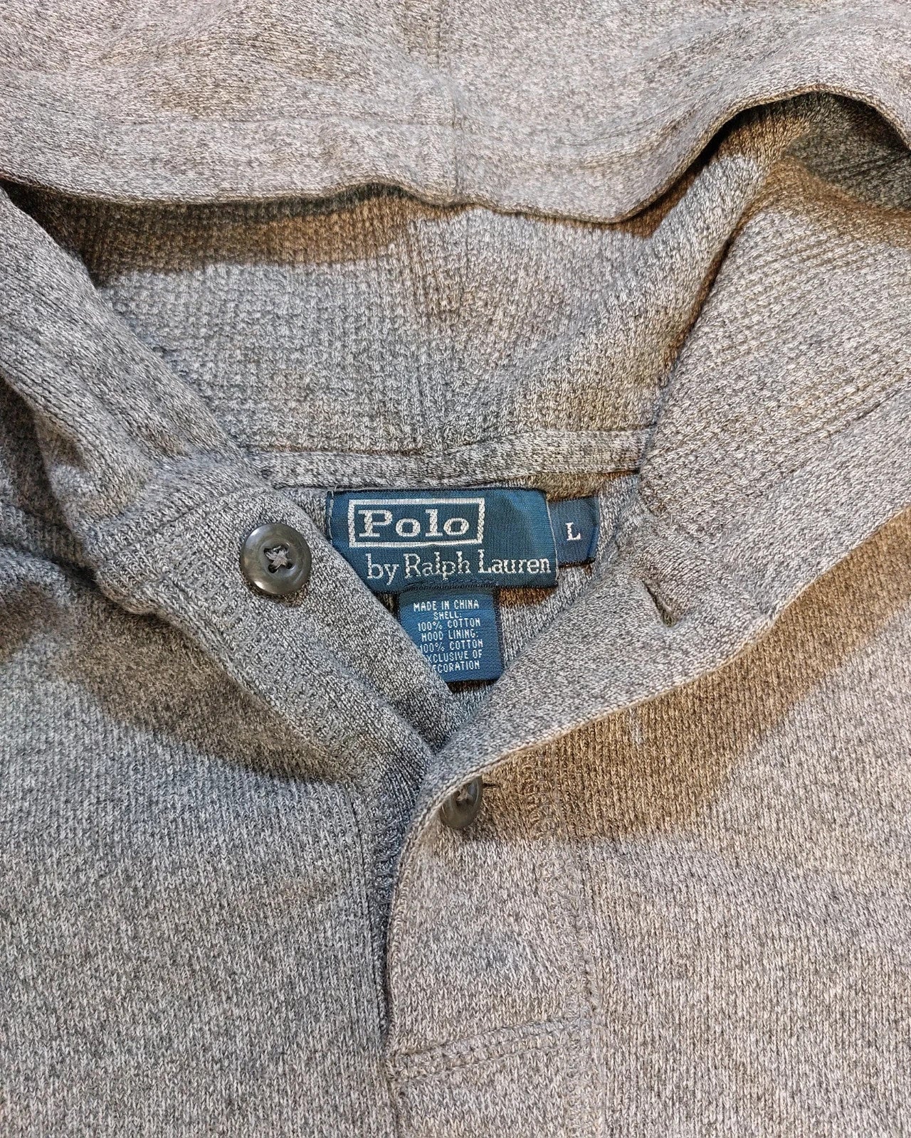 SW22 Polo Ralph Lauren hoodie L grey