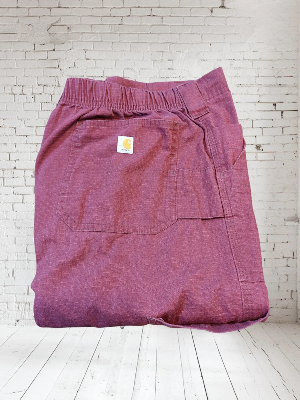 B366 Carhartt trousers L red