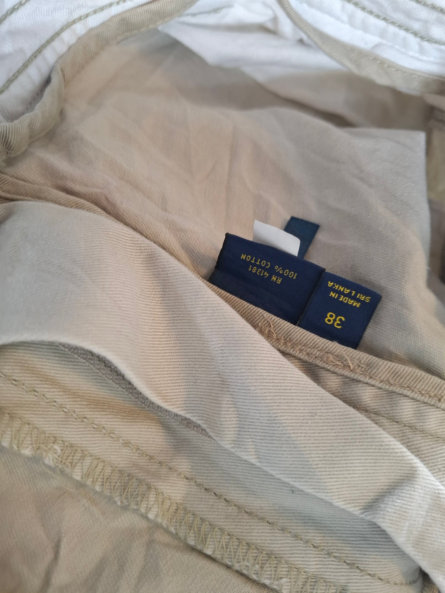 001171 Polo Ralph Lauren Shorts size 38 Khaki