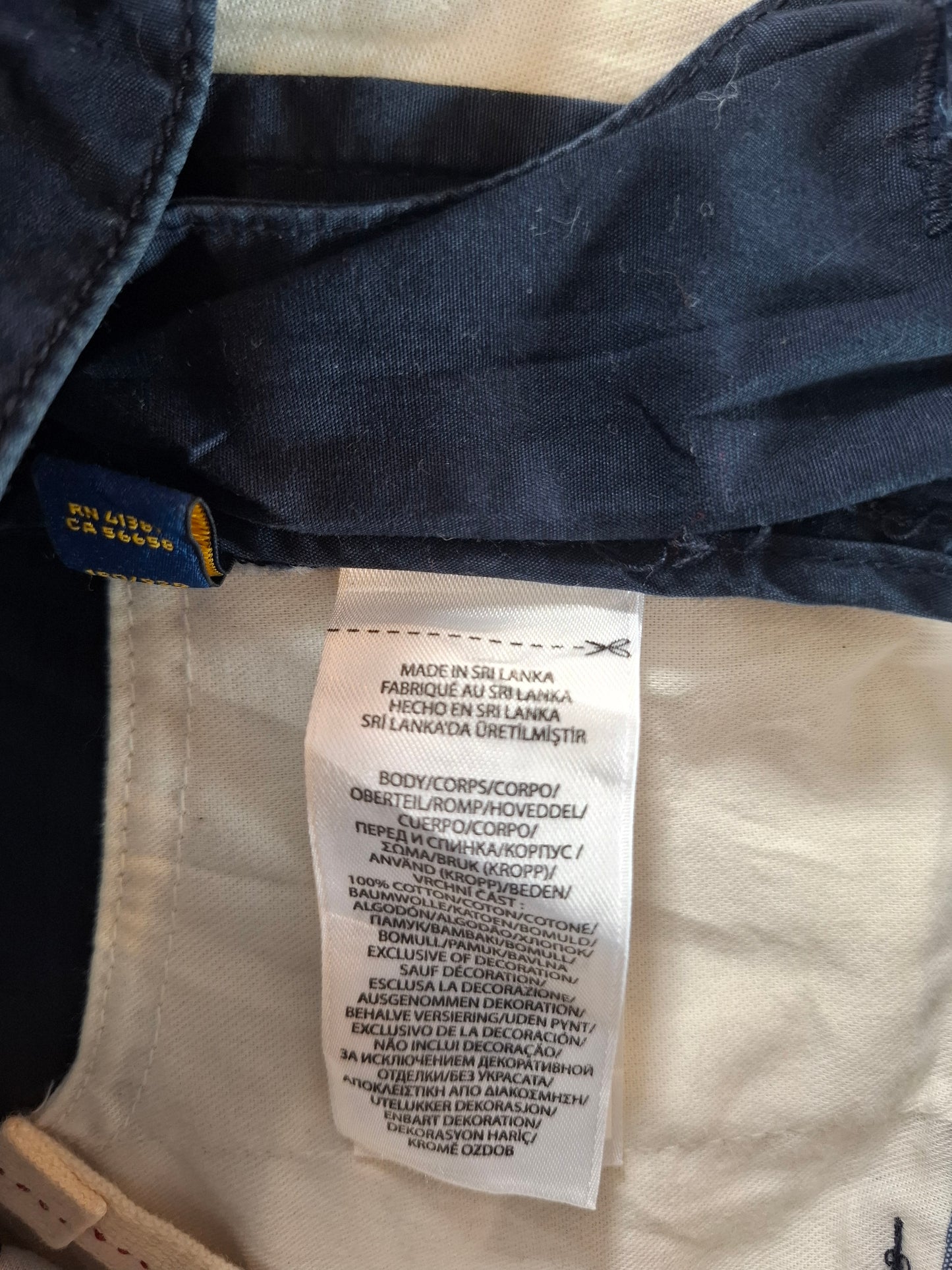 001173 Ralph Lauren Shorts size 36 Navy