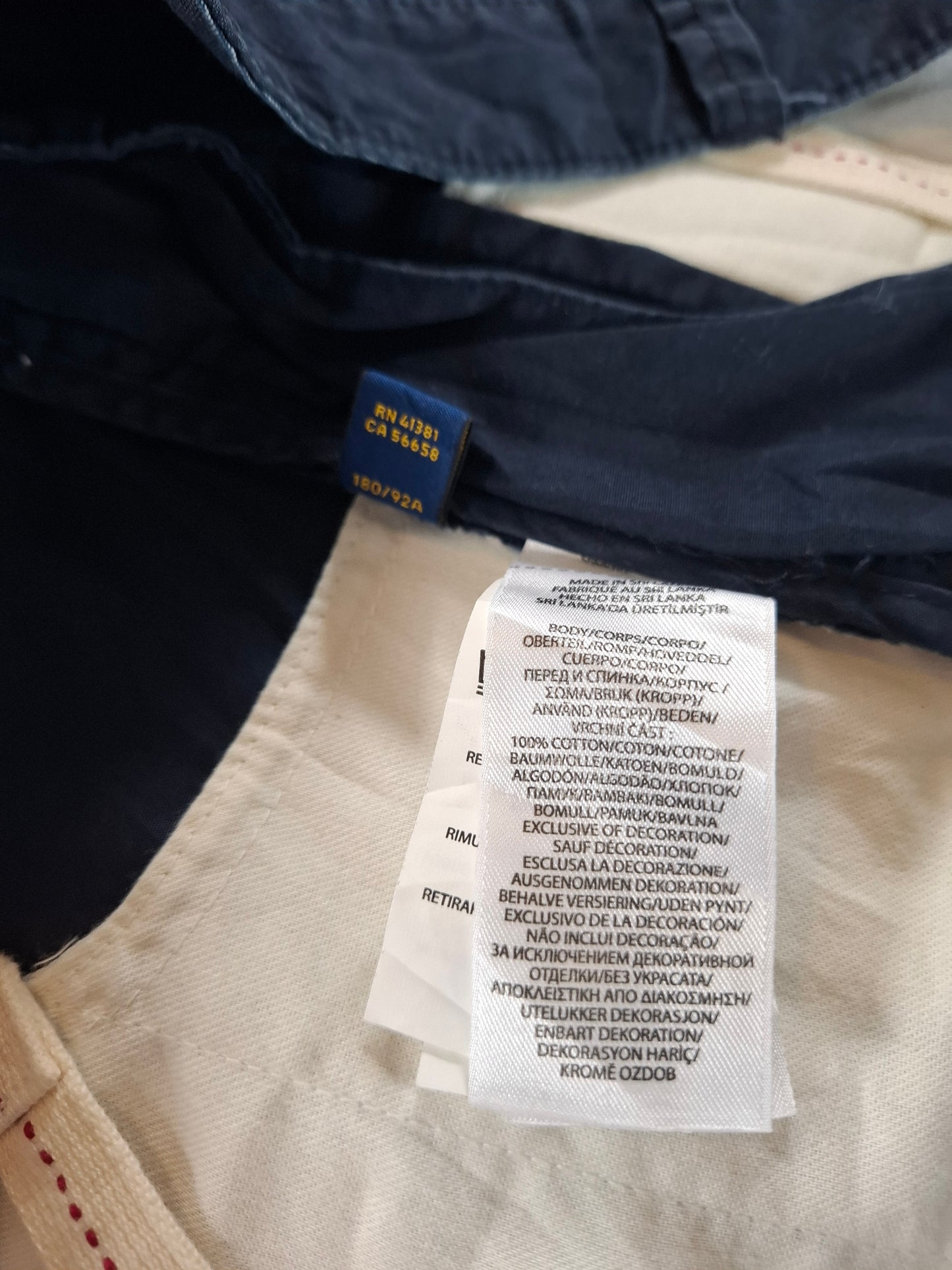 001173 Ralph Lauren Shorts size 36 Navy