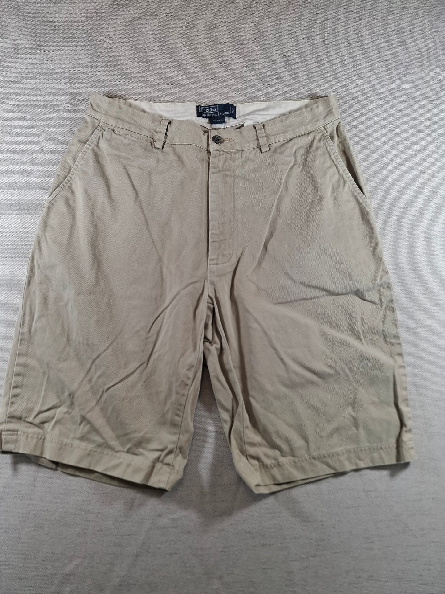 001174 Polo Ralph Lauren Shorts size 32 Khaki