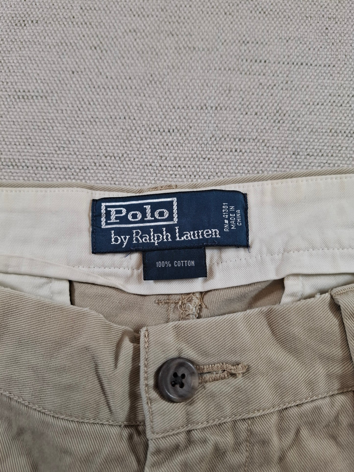 001174 Polo Ralph Lauren Shorts size 32 Khaki