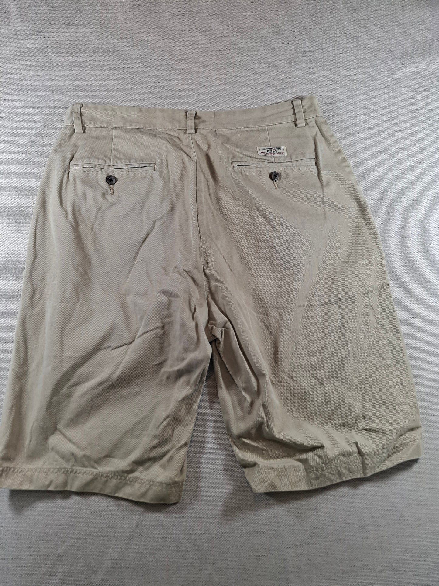 001174 Polo Ralph Lauren Shorts size 32 Khaki