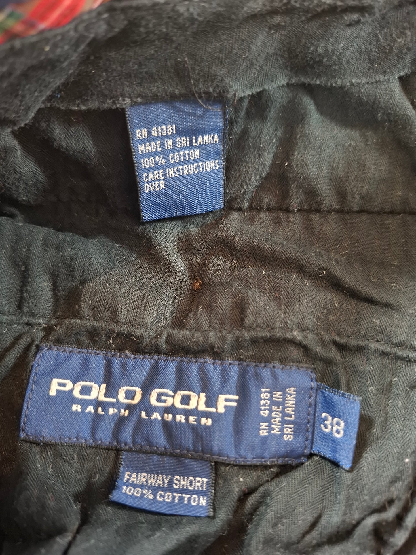 001176 Polo Ralph Lauren Shorts size 38 Black