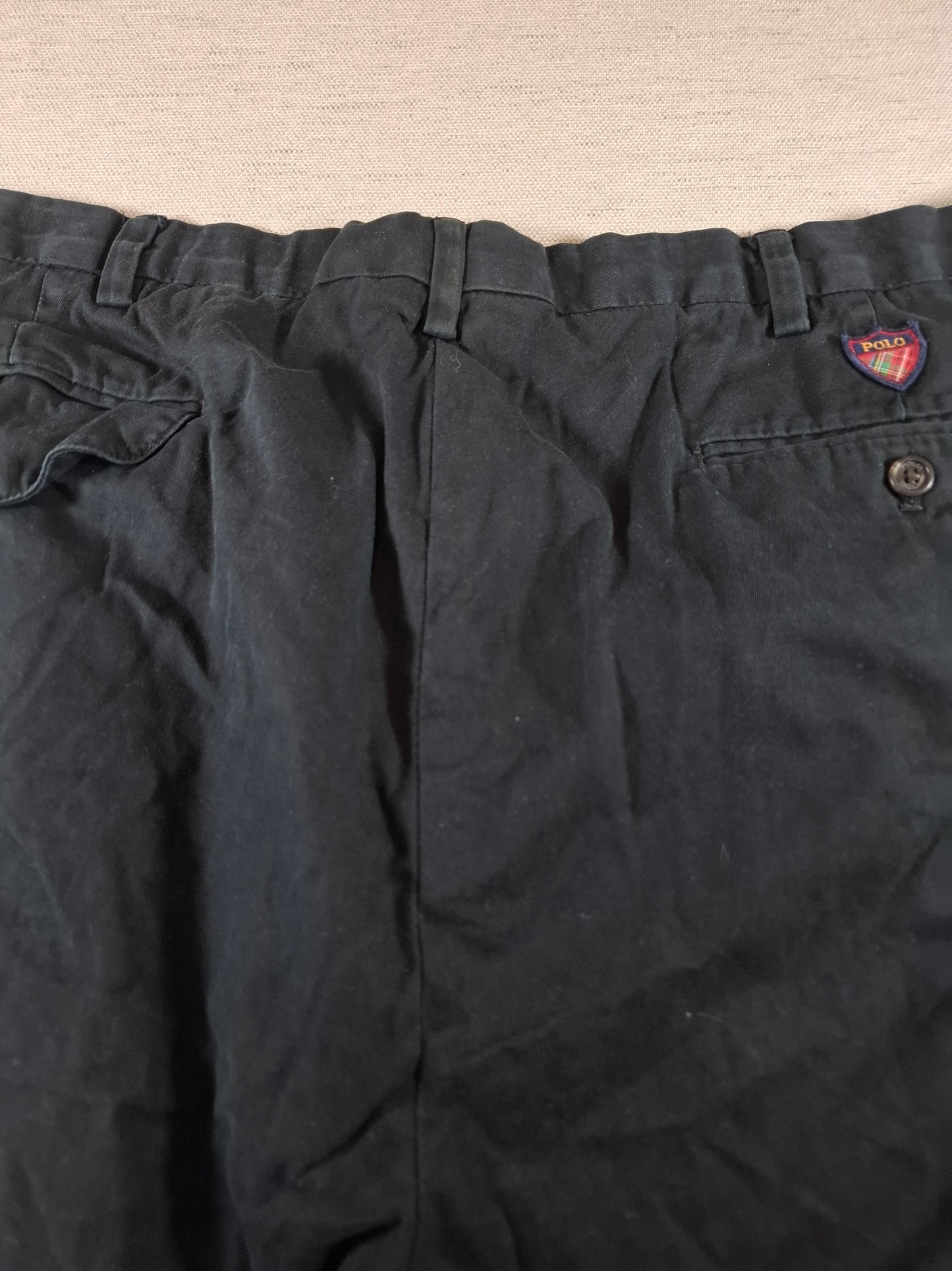 001176 Polo Ralph Lauren Shorts size 38 Black