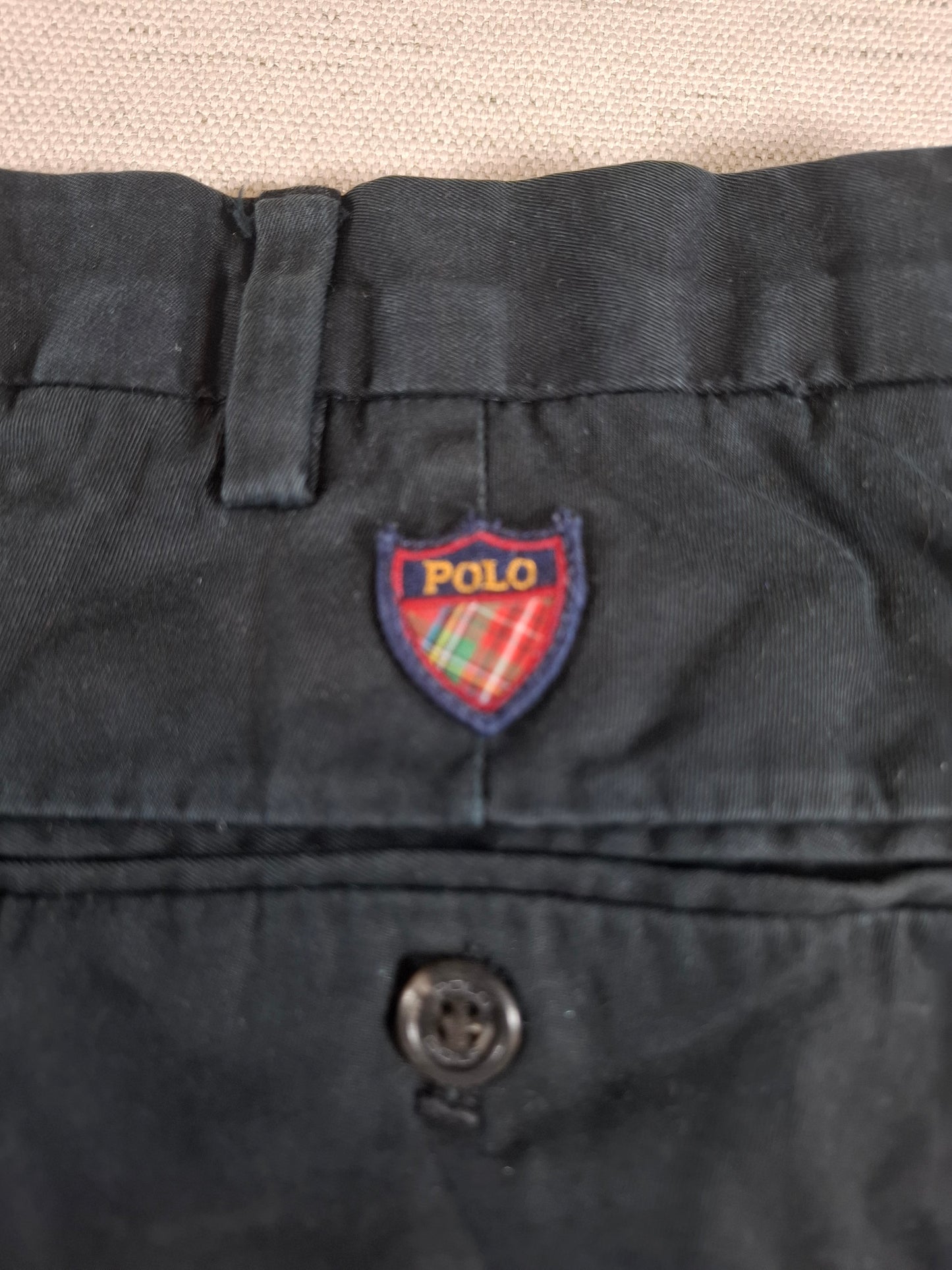 001176 Polo Ralph Lauren Shorts size 38 Black