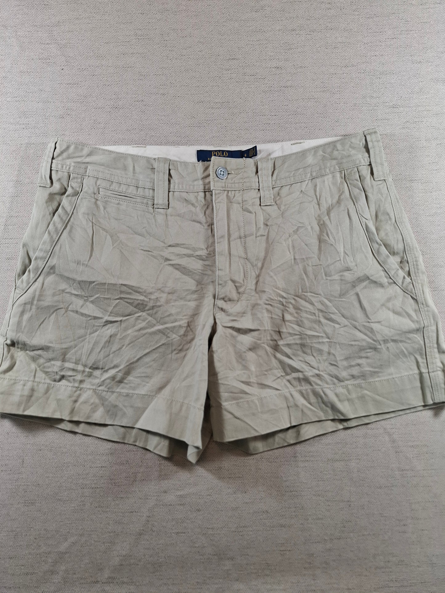 001178 Ralph Lauren Shorts size 6 Khaki