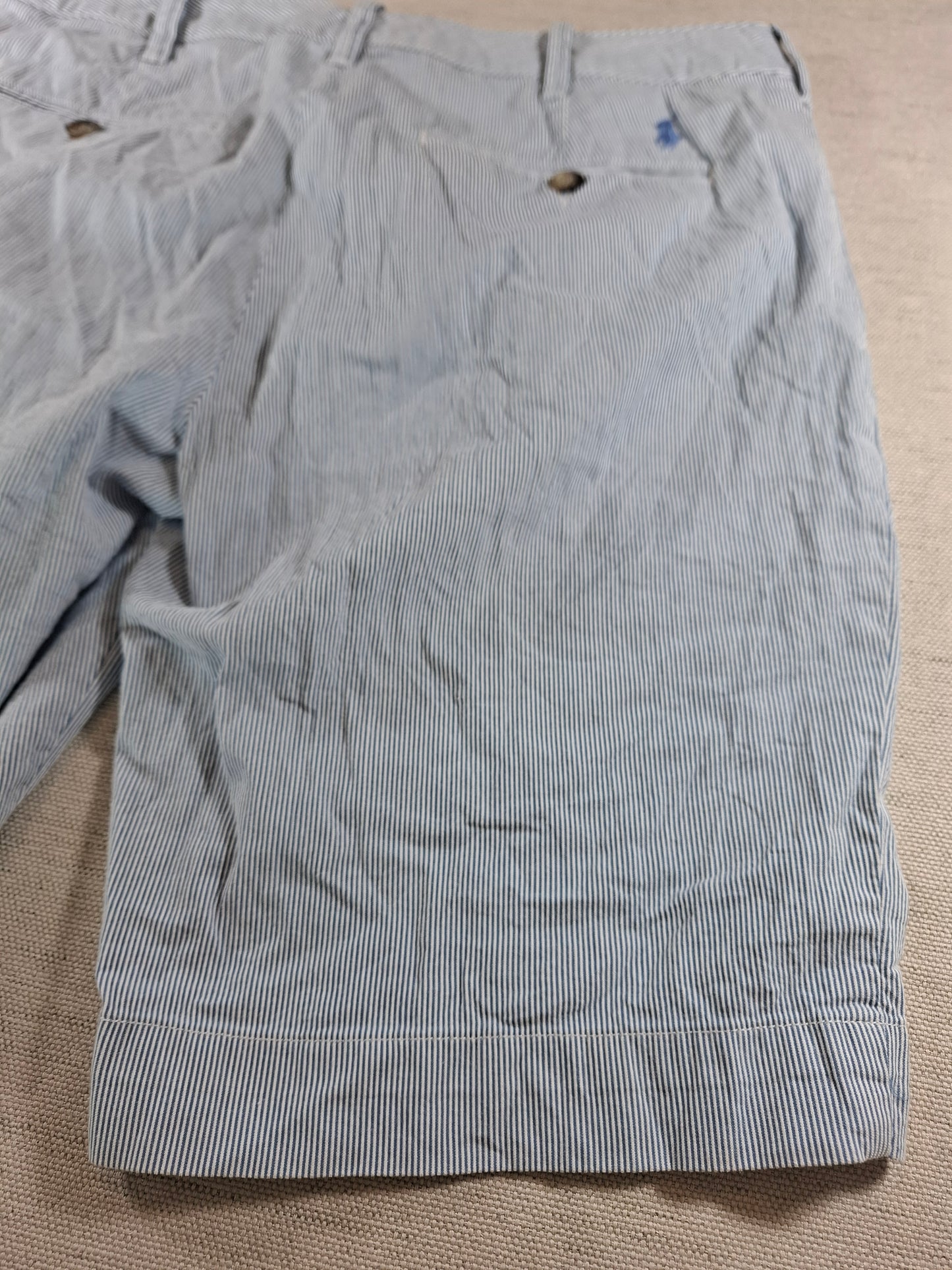 001179 Polo Ralph Lauren Shorts size 6 Blue/ White striped