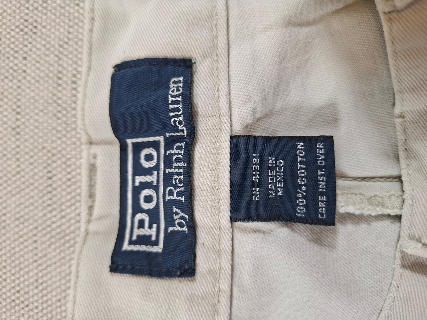 001181 Polo Ralph Lauren Shorts size 33 Khaki