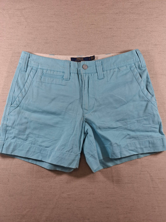 001182 Polo Ralph Lauren Shorts size 0 Aqua