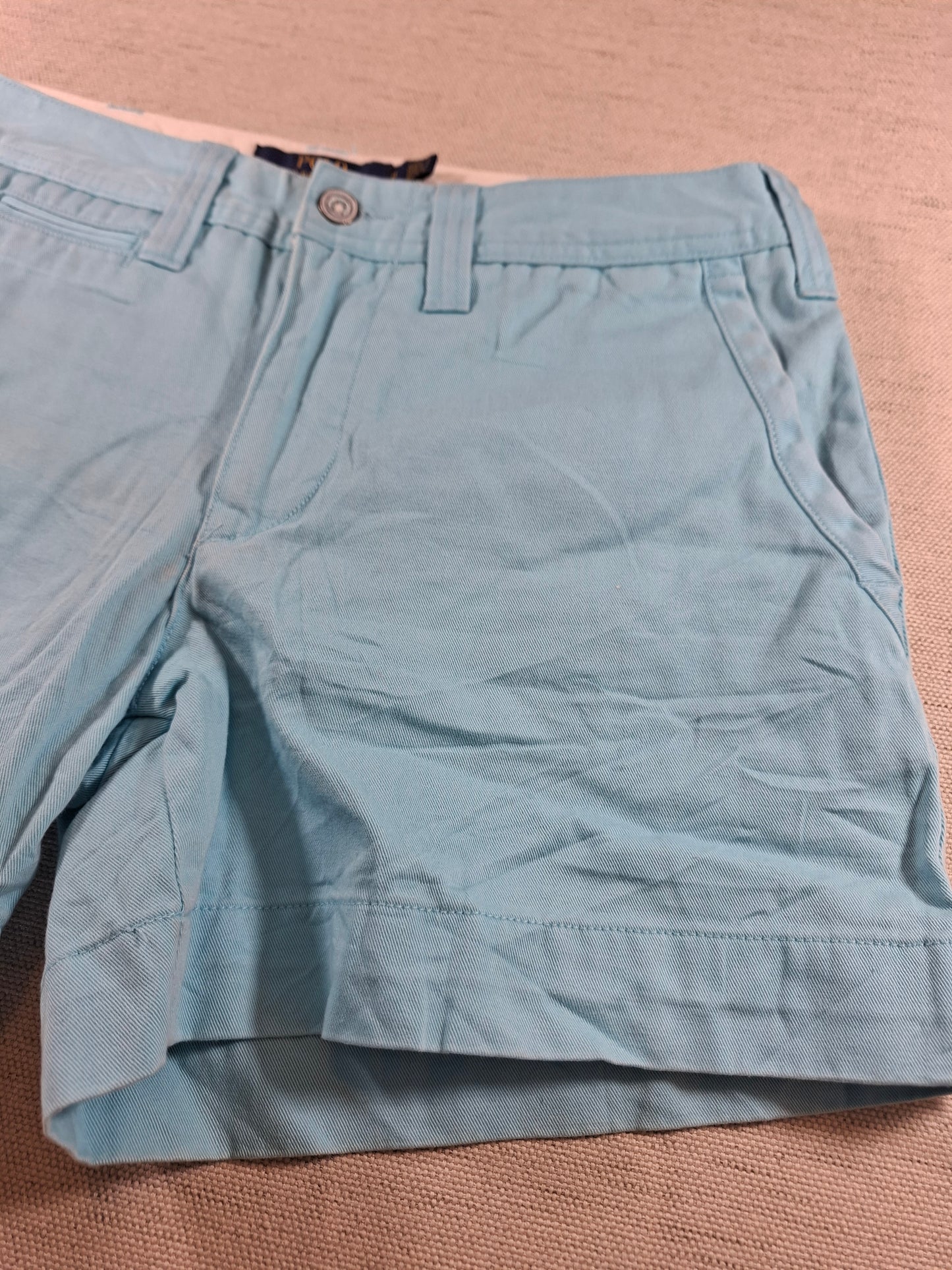001182 Polo Ralph Lauren Shorts size 0 Aqua
