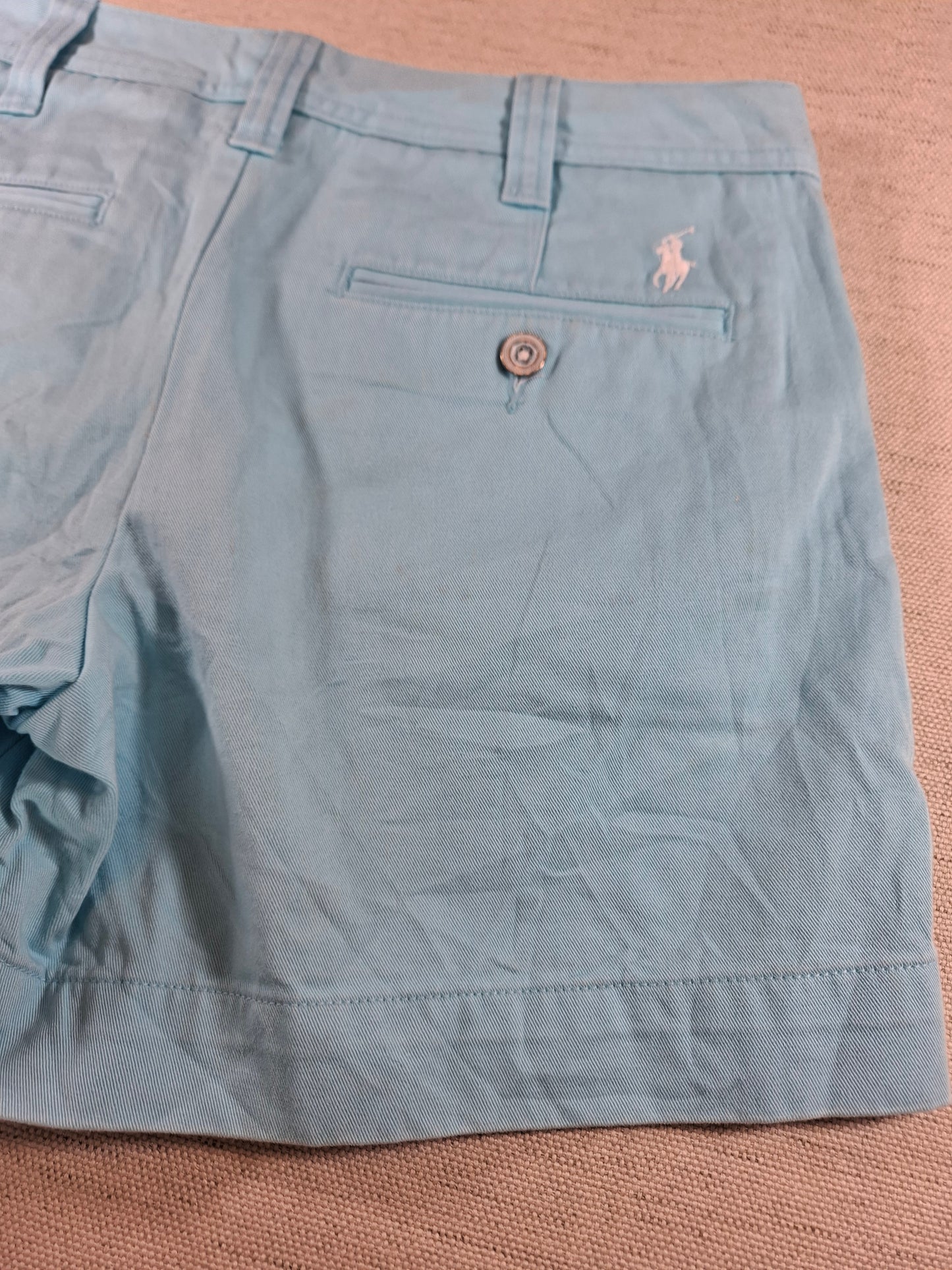 001182 Polo Ralph Lauren Shorts size 0 Aqua