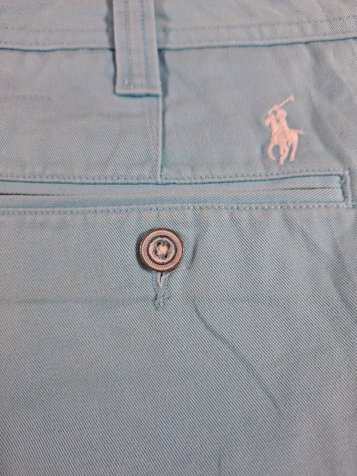 001182 Polo Ralph Lauren Shorts size 0 Aqua