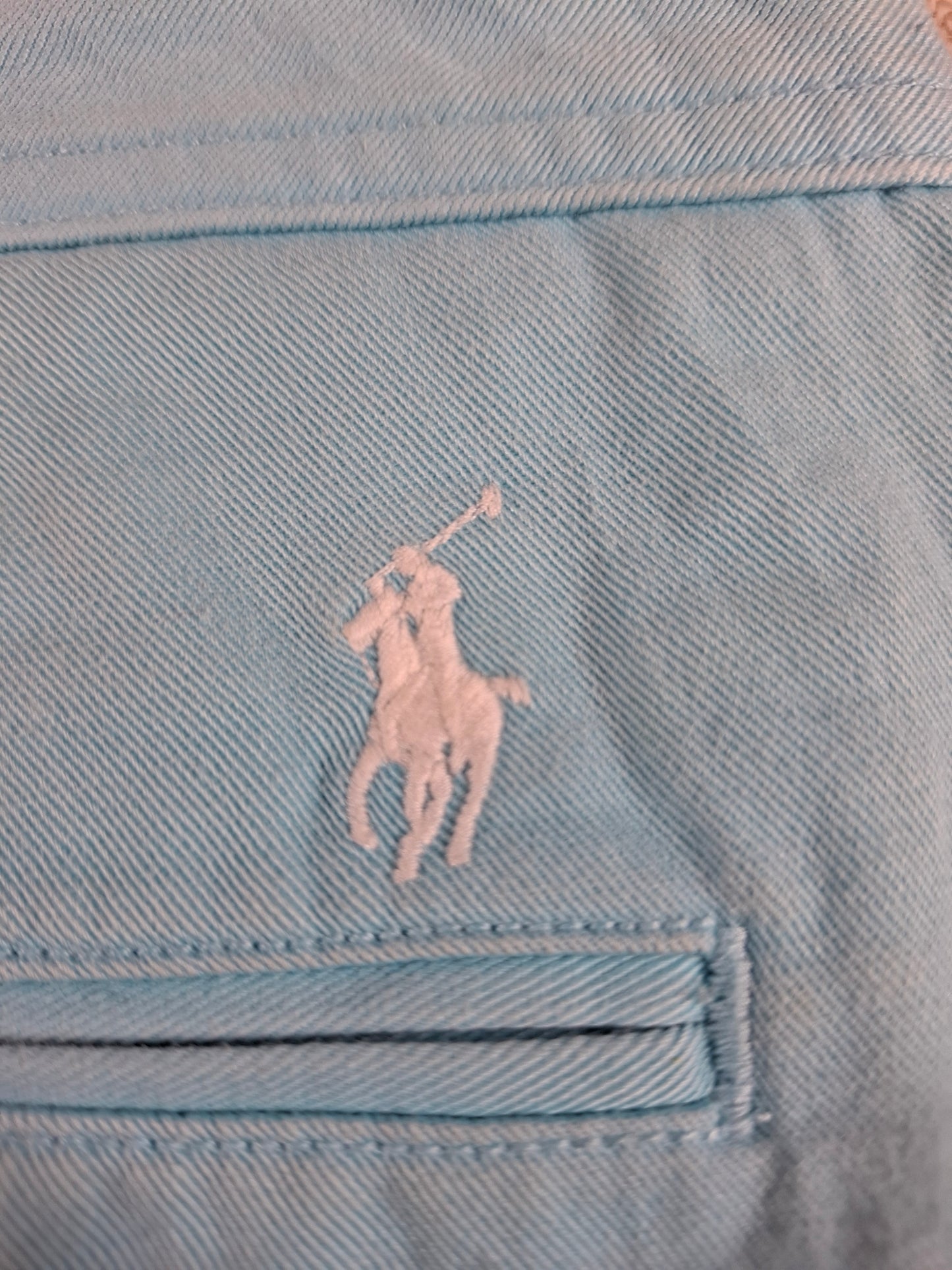 001182 Polo Ralph Lauren Shorts size 0 Aqua