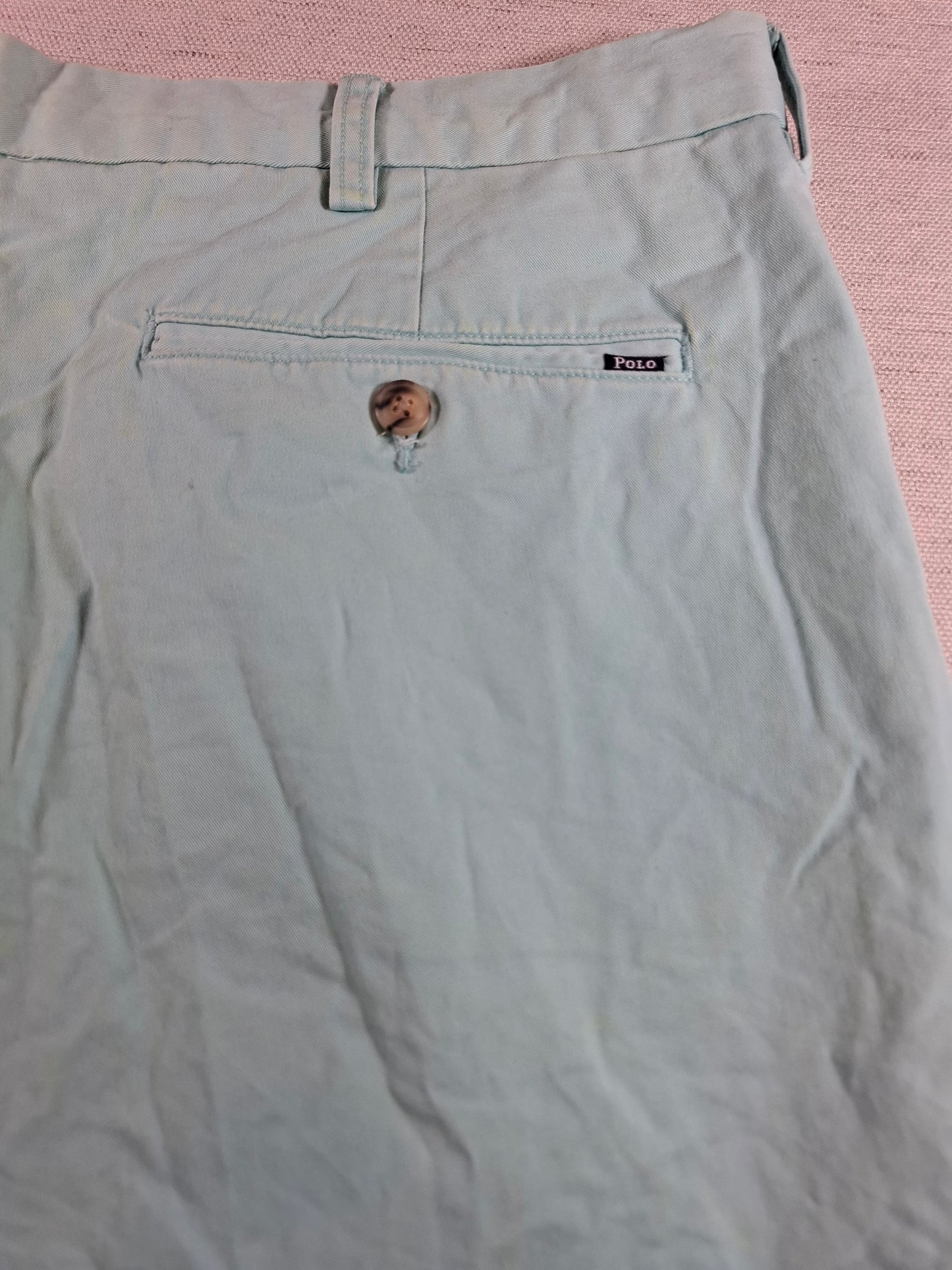 001183 Ralph Lauren Shorts size 38 Aqua