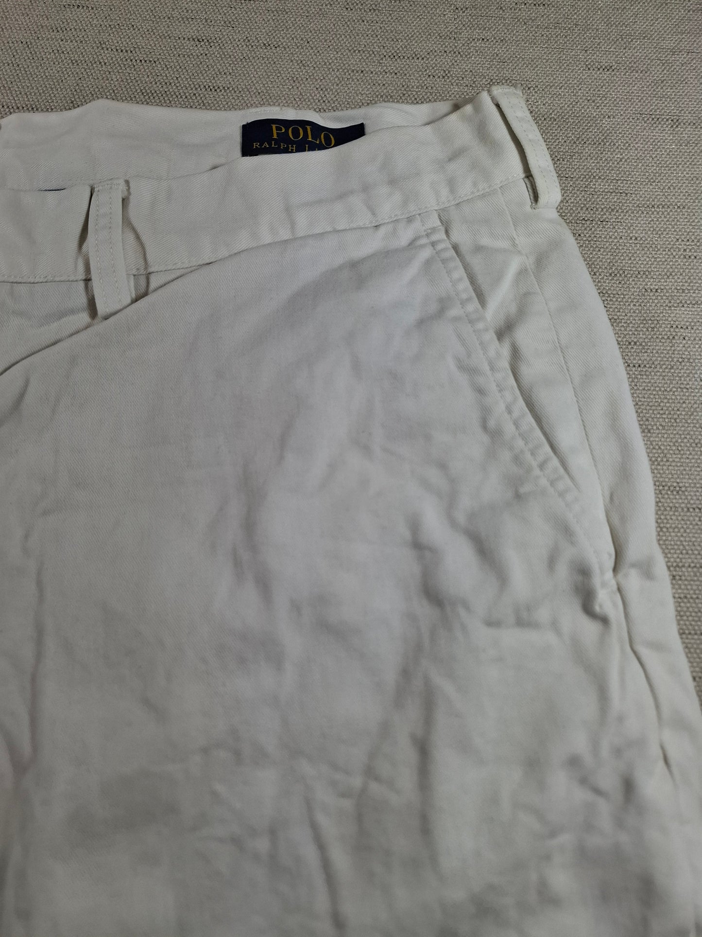 001184 Polo Ralph Lauren Shorts size 38 White