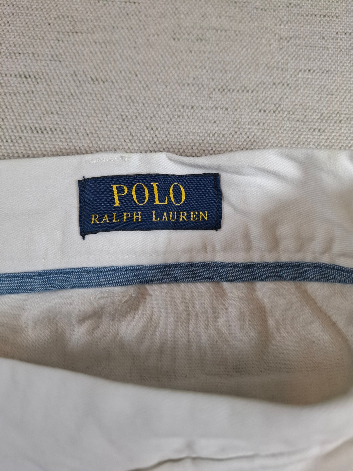 001184 Polo Ralph Lauren Shorts size 38 White