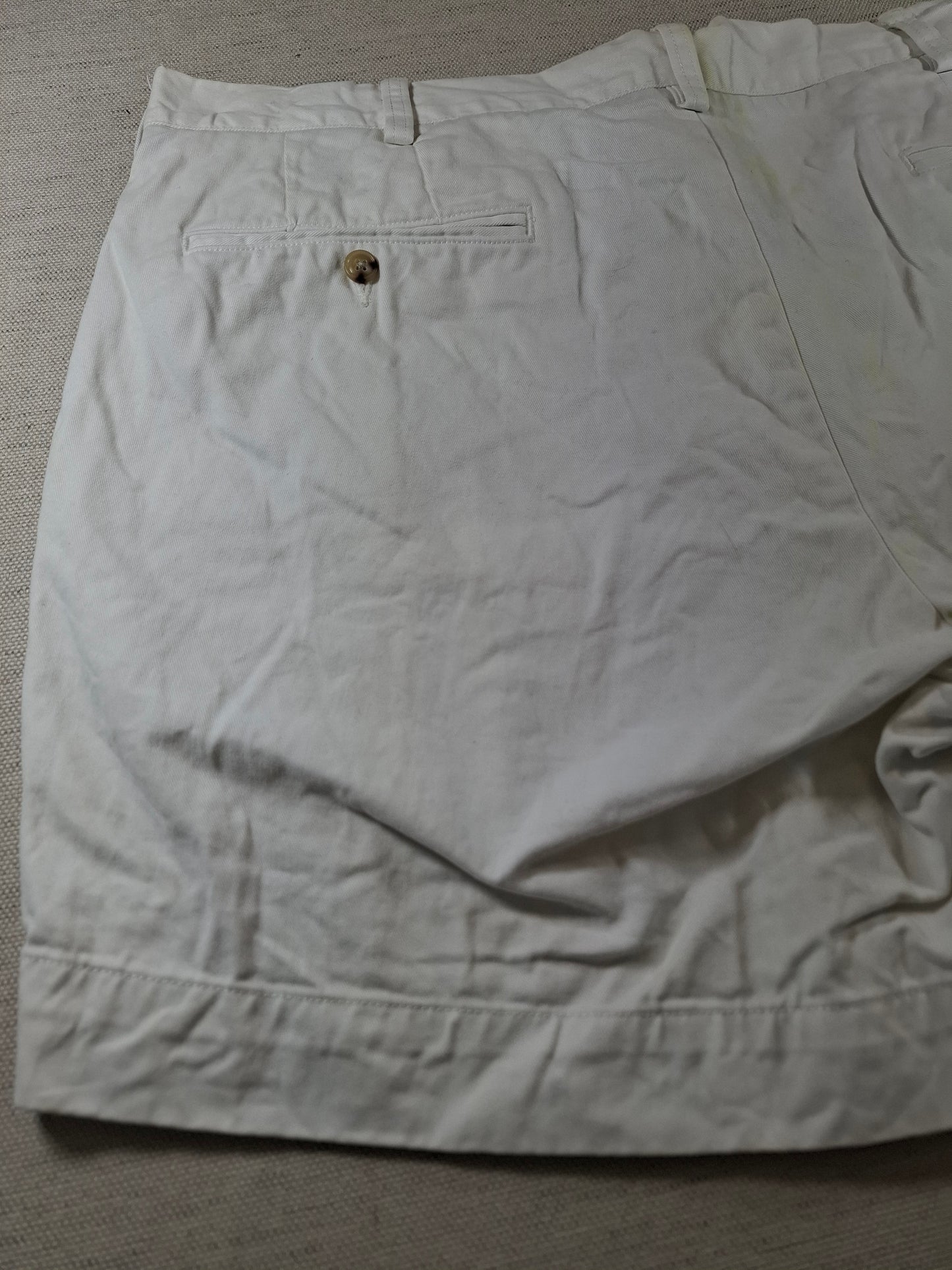 001184 Polo Ralph Lauren Shorts size 38 White
