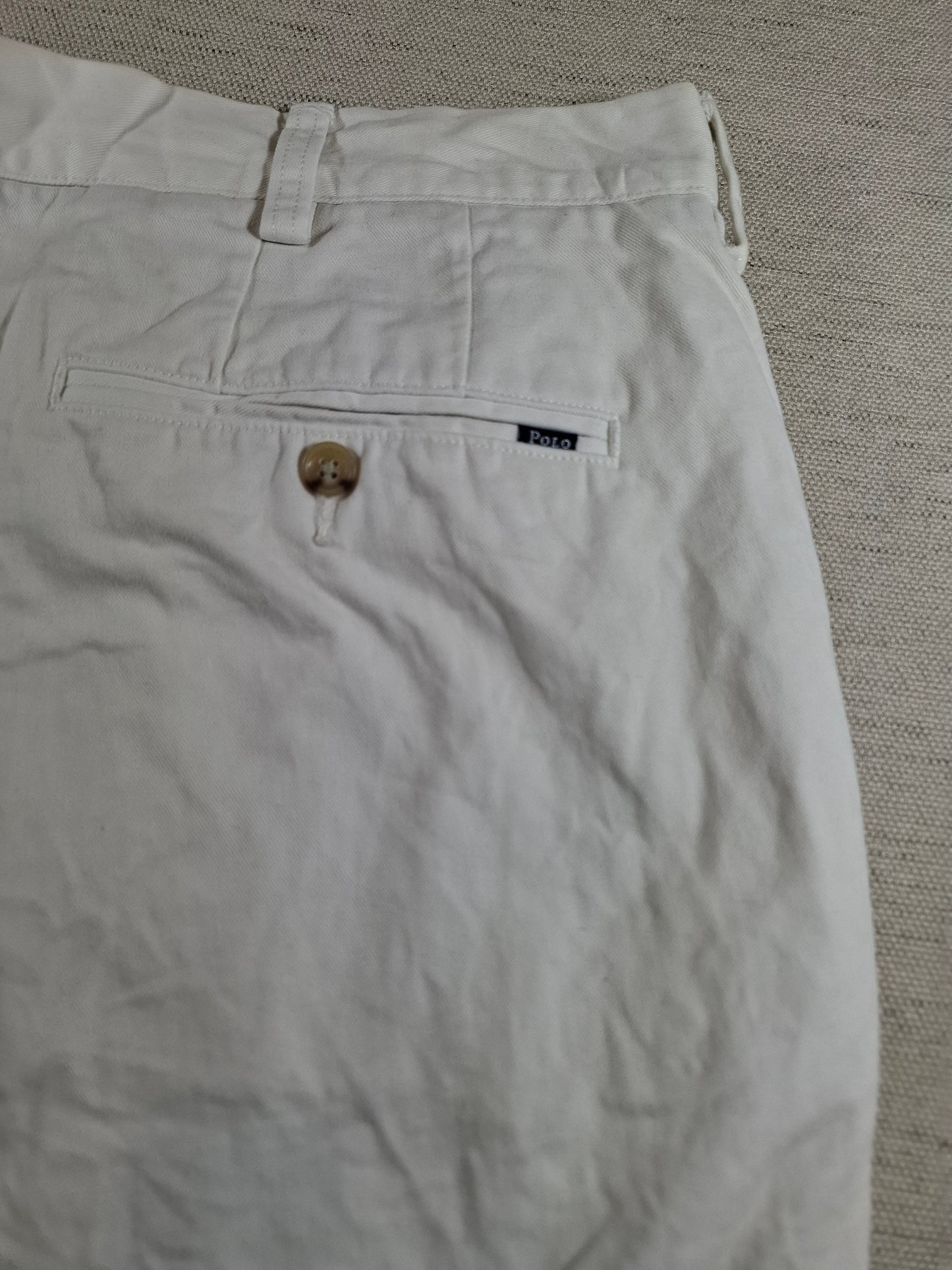001184 Polo Ralph Lauren Shorts size 38 White