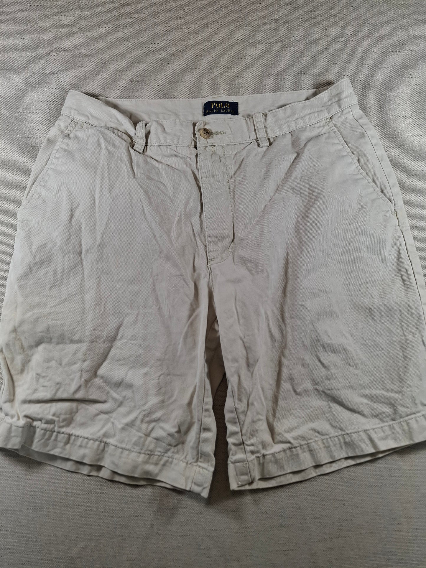 001185 Polo Ralph Lauren Shorts size 32 Beige