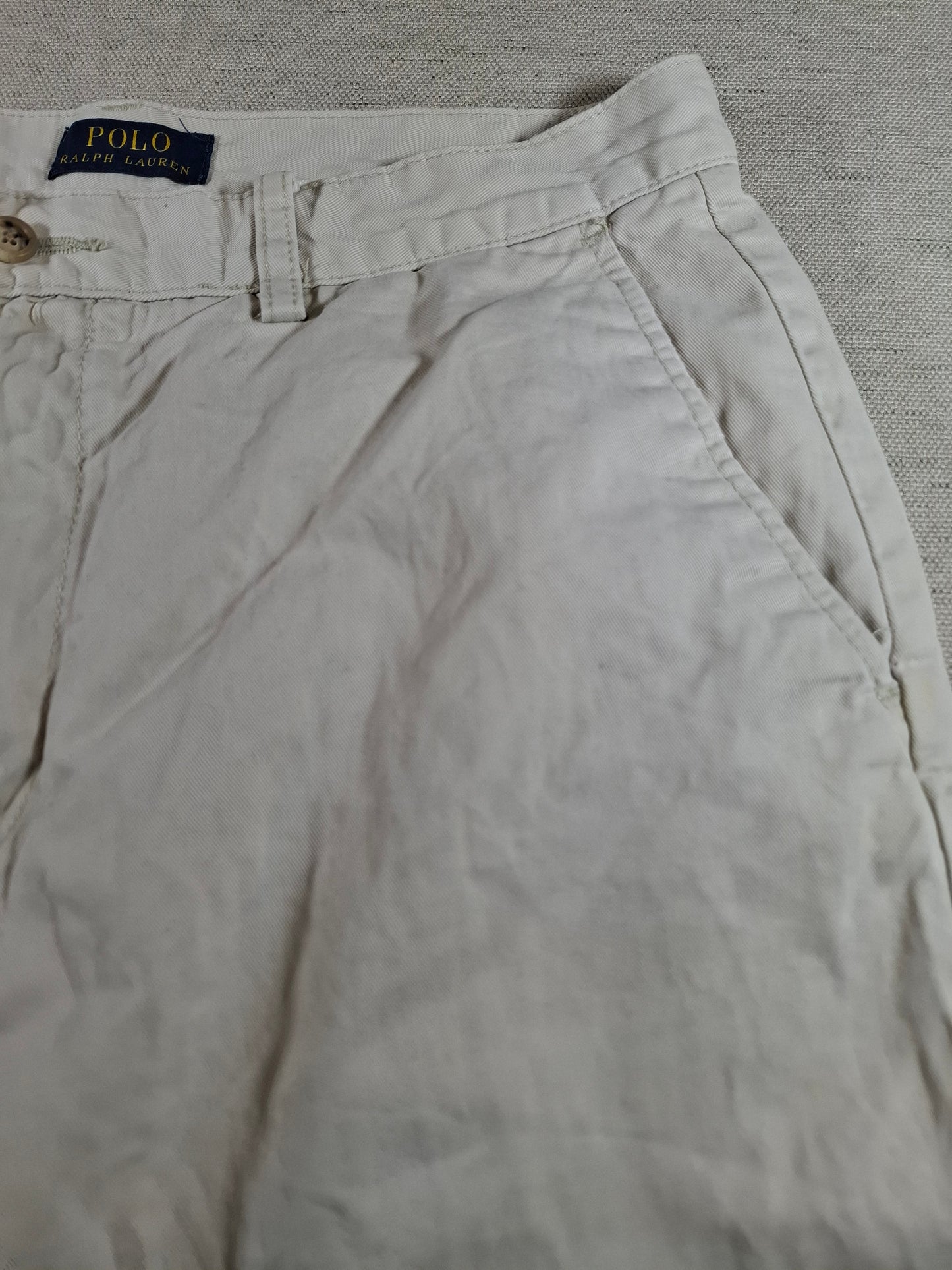 001185 Polo Ralph Lauren Shorts size 32 Beige